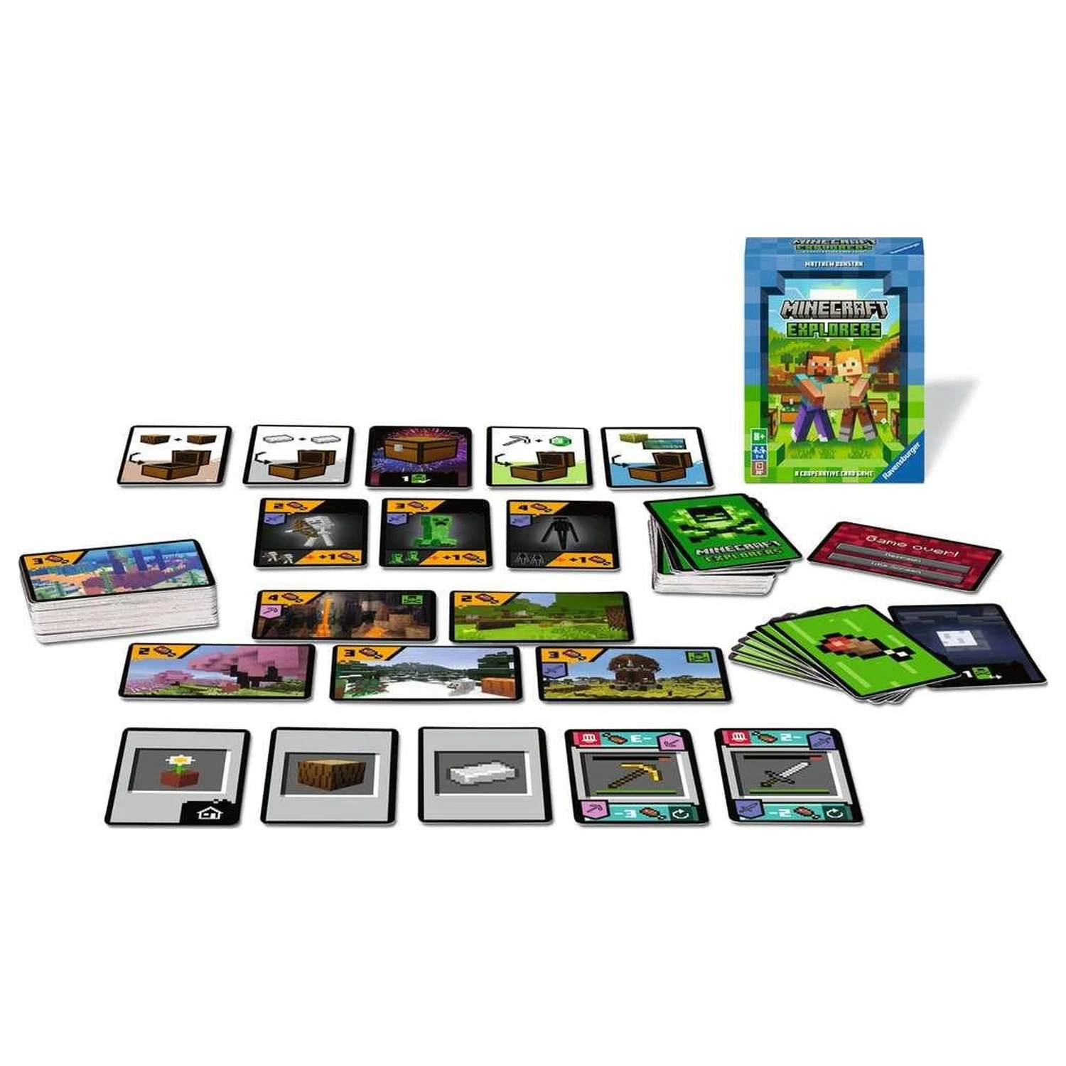 MINECRAFT Minecraft Explorers kooperativní karetní hra fotografii produktu