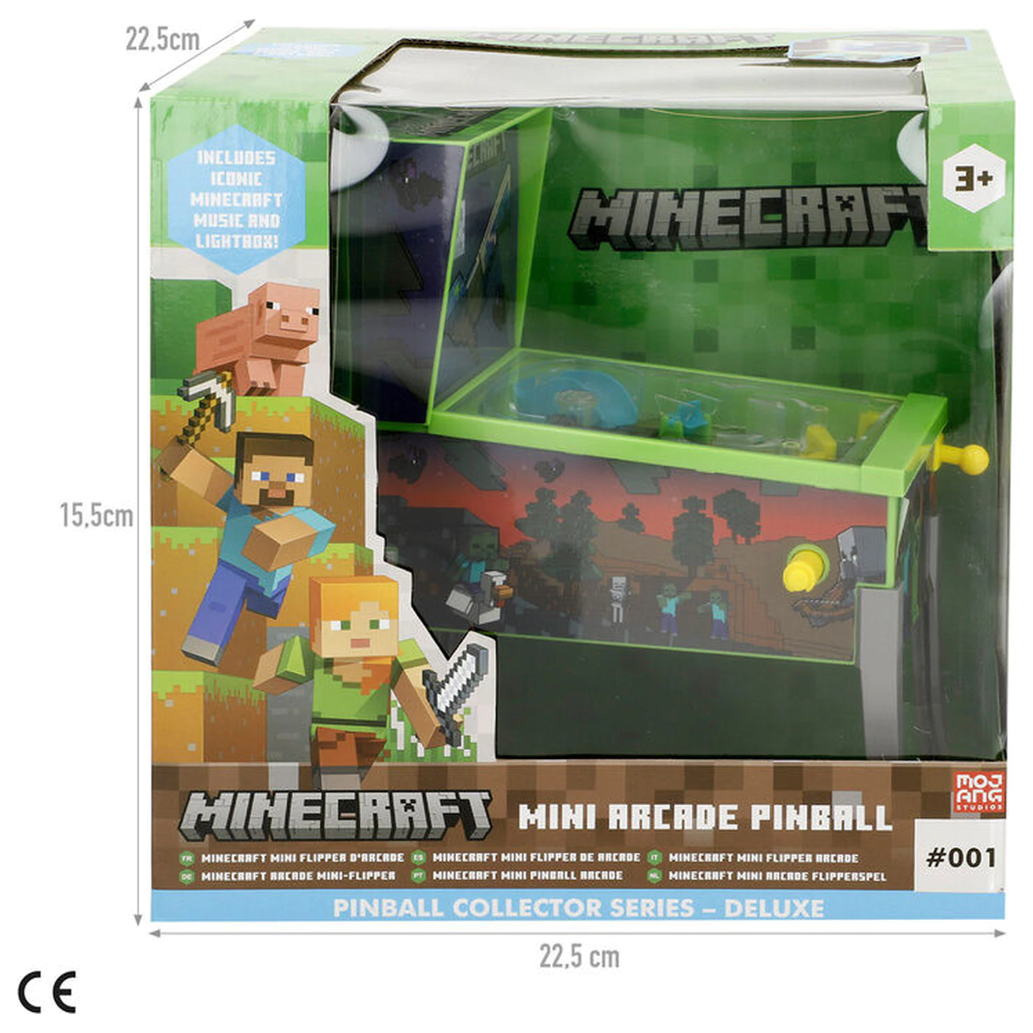 Minecraft mini arkádový pinball fotografii produktu
