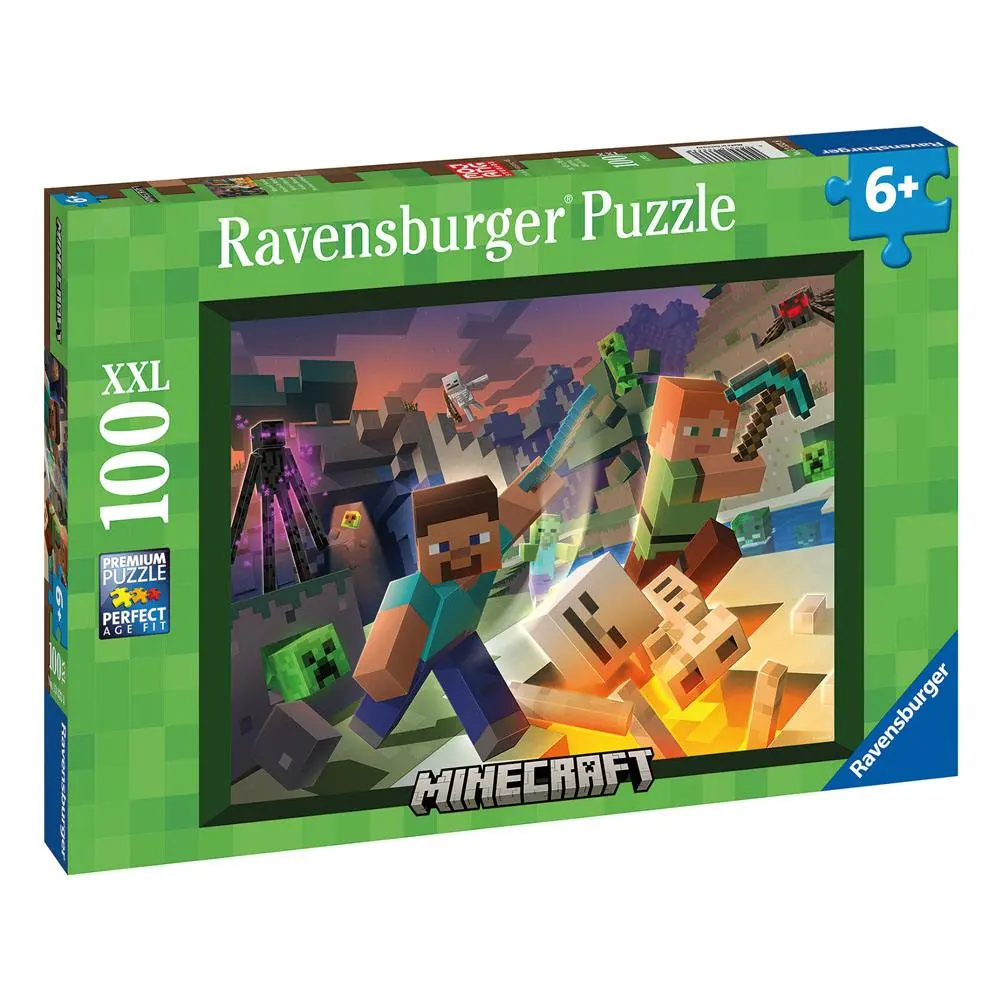 Minecraft Puzzle Monster Minecraft (100 dílků) fotografii produktu