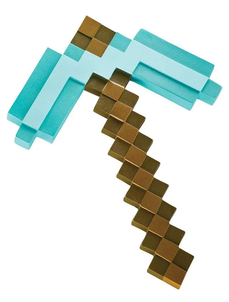 Minecraft Plastová Replika Diamantový Krumpáč 40 cm fotografii produktu