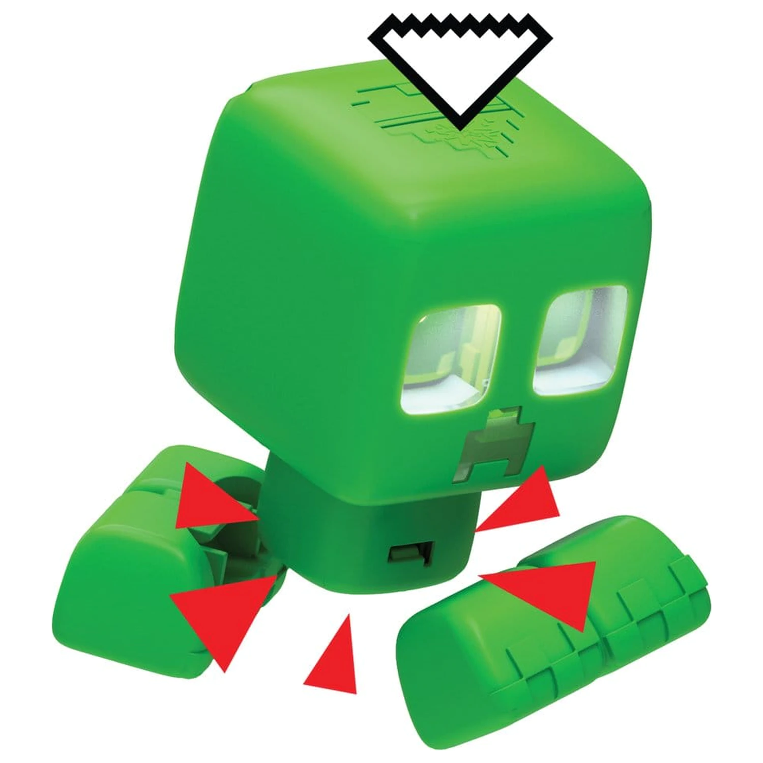 Minecraft Interaktivní figurka My Pet Creeper 14 cm fotografii produktu