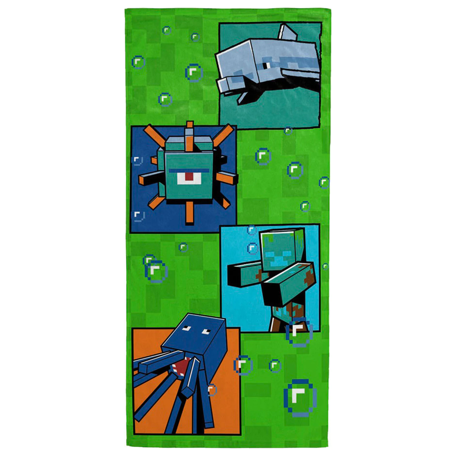 Minecraft Ocean Depths ručník fotografii produktu