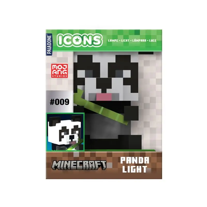 Minecraft Panda Icons lampa 10 cm fotografii produktu