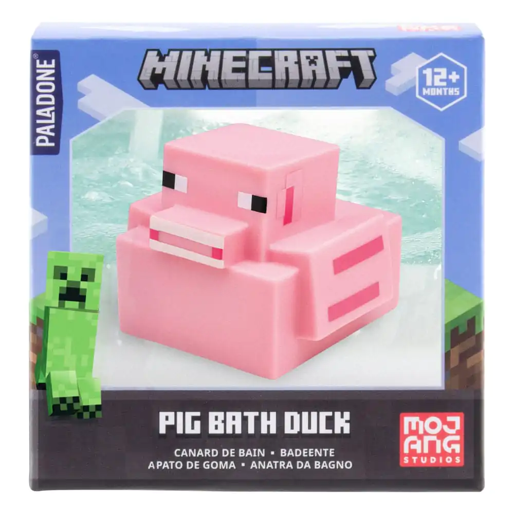 Minecraft Koupelnová Kachna Prase 6 cm fotografii produktu