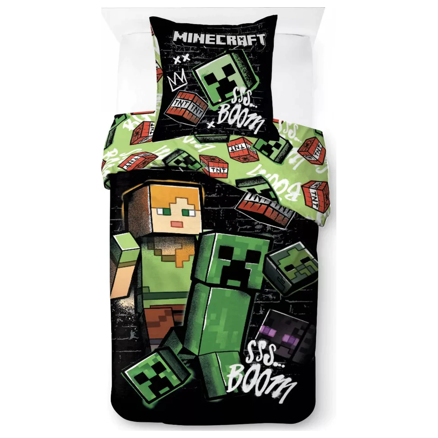 Minecraft Pixel Paradox povlak na peřinu fotografii produktu