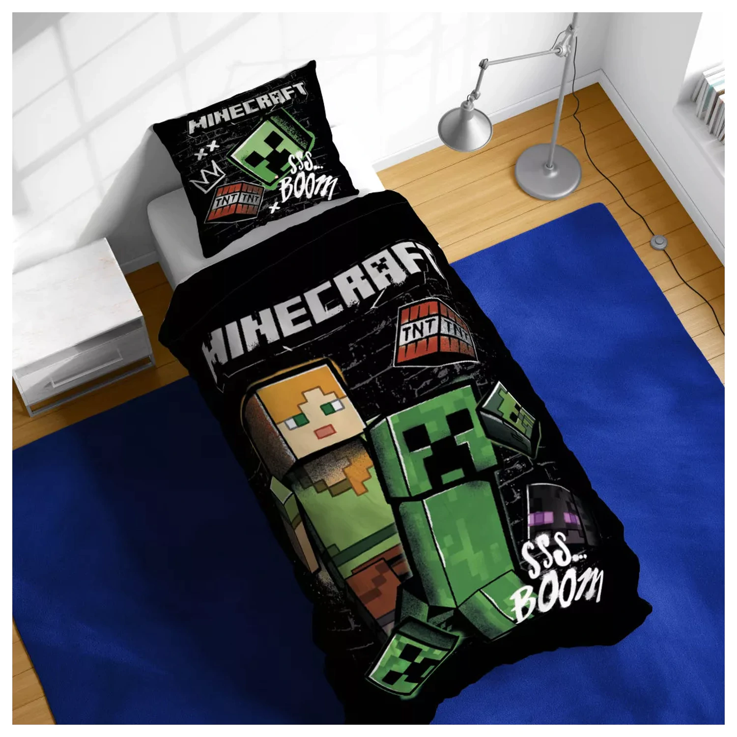 Minecraft Pixel Paradox povlak na peřinu fotografii produktu