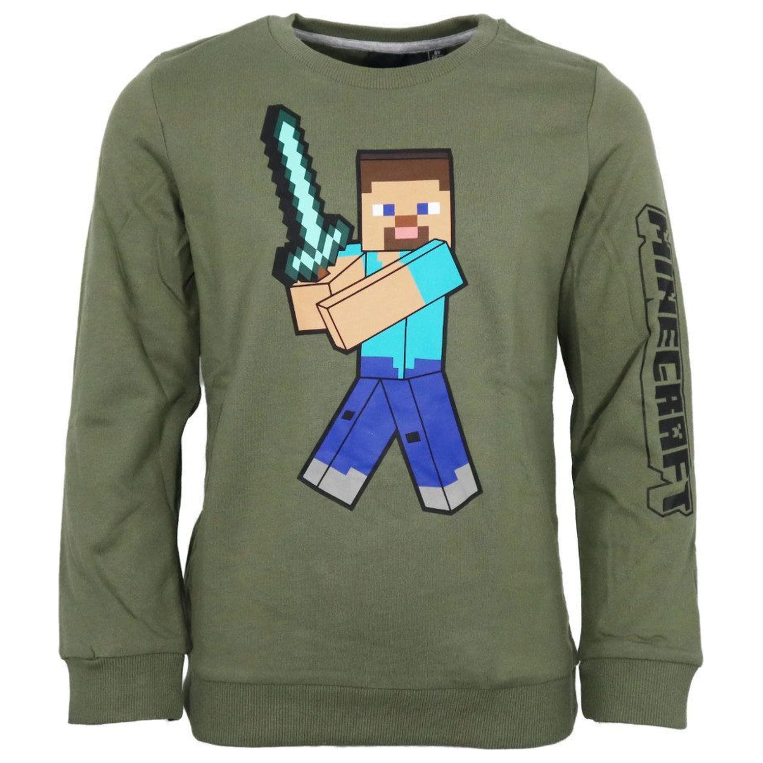 Minecraft Pixel Sword dětská mikina s kapucí fotografii produktu