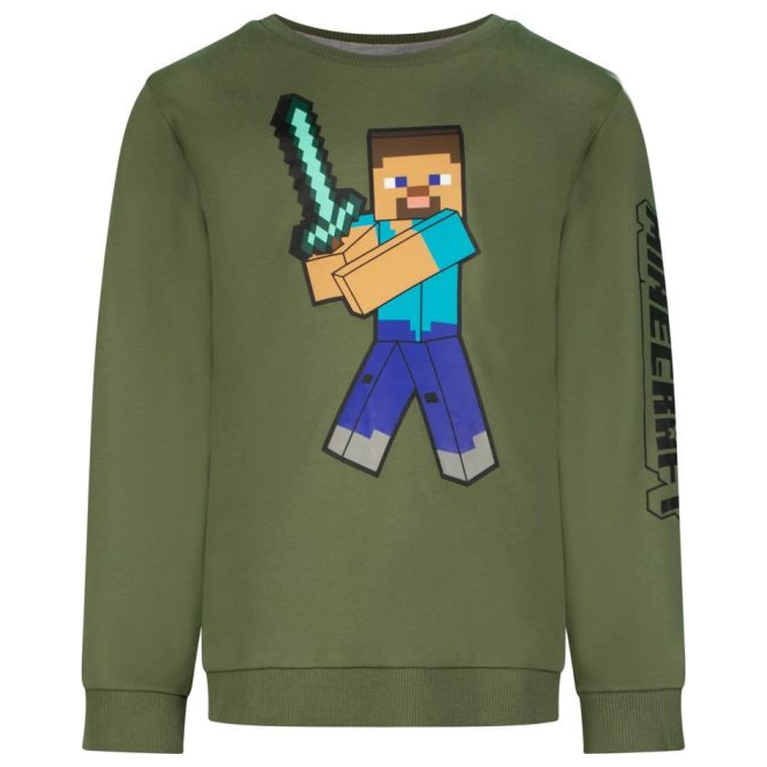 Minecraft Pixel Sword dětská mikina s kapucí fotografii produktu
