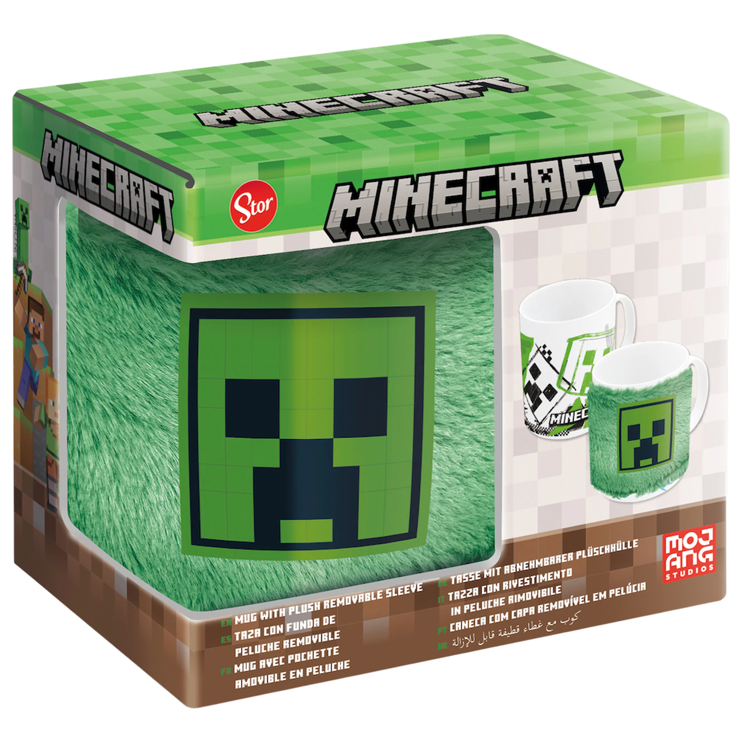Minecraft Plyšový obal hrnek 325 ml fotografii produktu