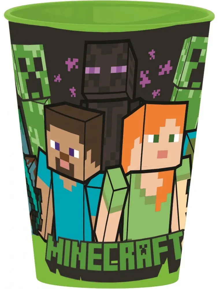 Minecraft plastový kelímek 260 ml fotografii produktu