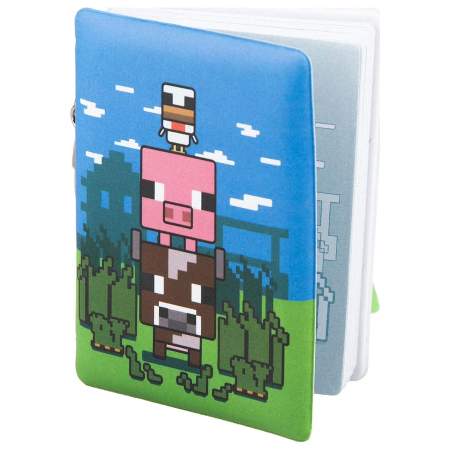Minecraft klíčenka nadýchaný poznámkový blok fotografii produktu