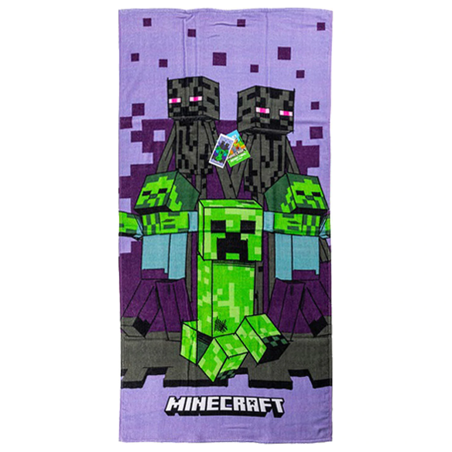 Minecraft Fialový ručník fotografii produktu