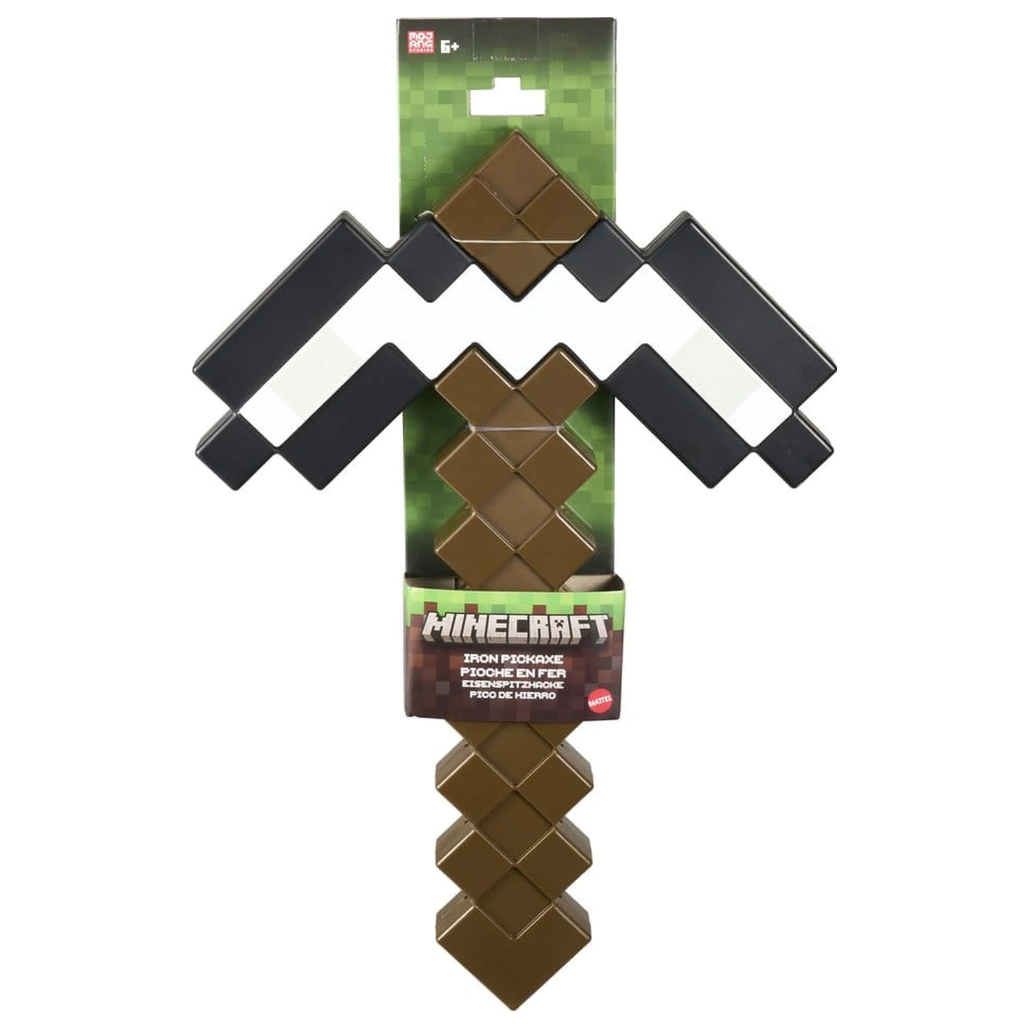 Minecraft Roleplay replika železný krumpáč 35 cm fotografii produktu
