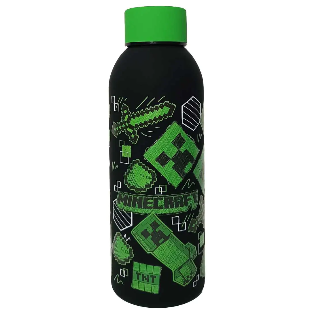 Minecraft nerezová láhev 500 ml fotografii produktu