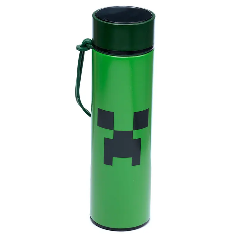 Minecraft nerezová termoláhev s teploměrem 450ml fotografii produktu