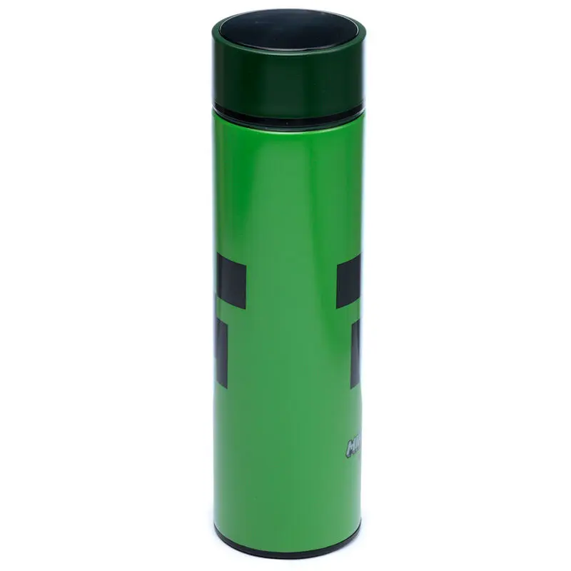 Minecraft nerezová termoláhev s teploměrem 450ml fotografii produktu