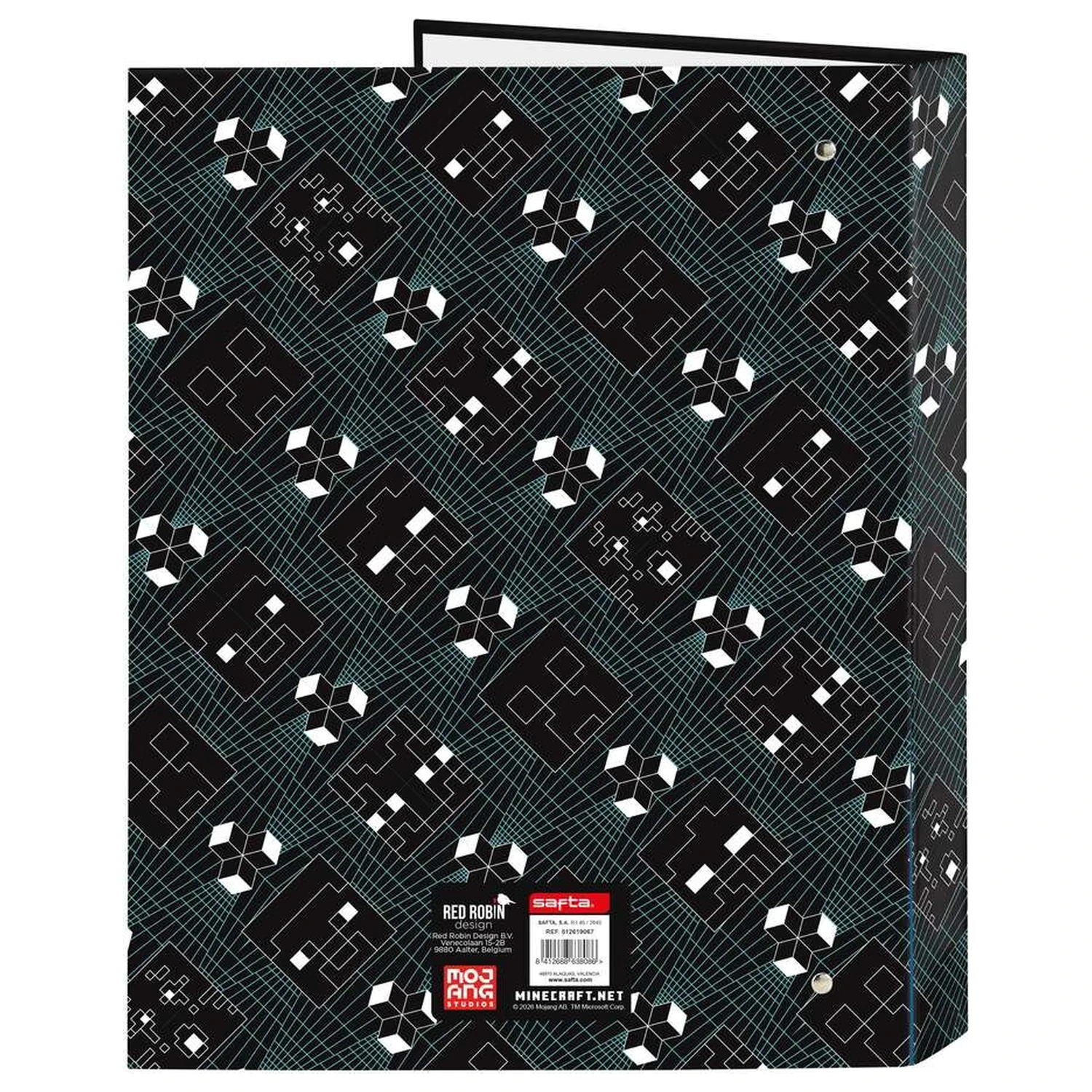 Minecraft deska A4 kroužkový pořadač se 4 kroužky fotografii produktu