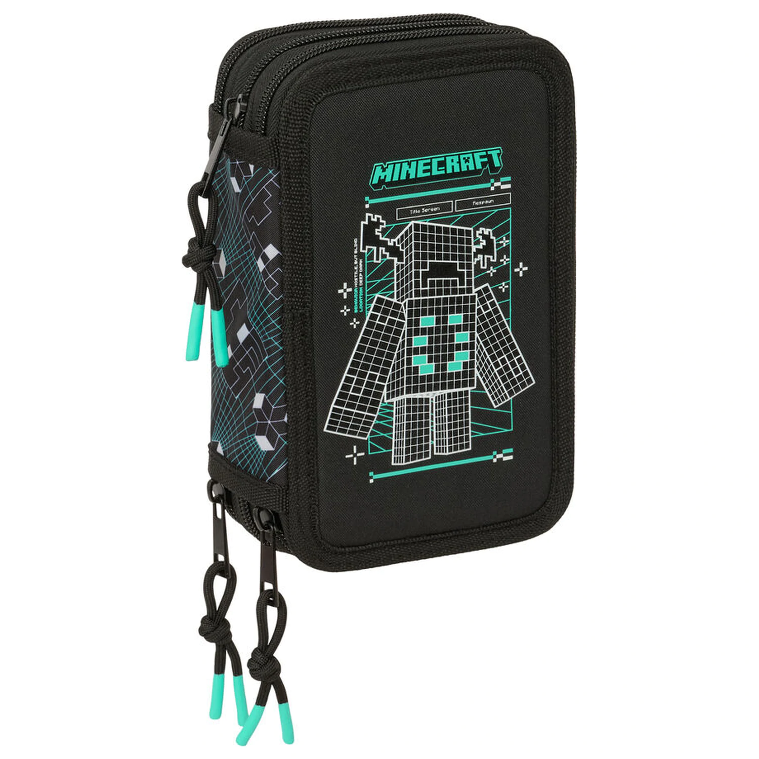 Minecraft Screen trojitý penál na tužky 37 kusů fotografii produktu