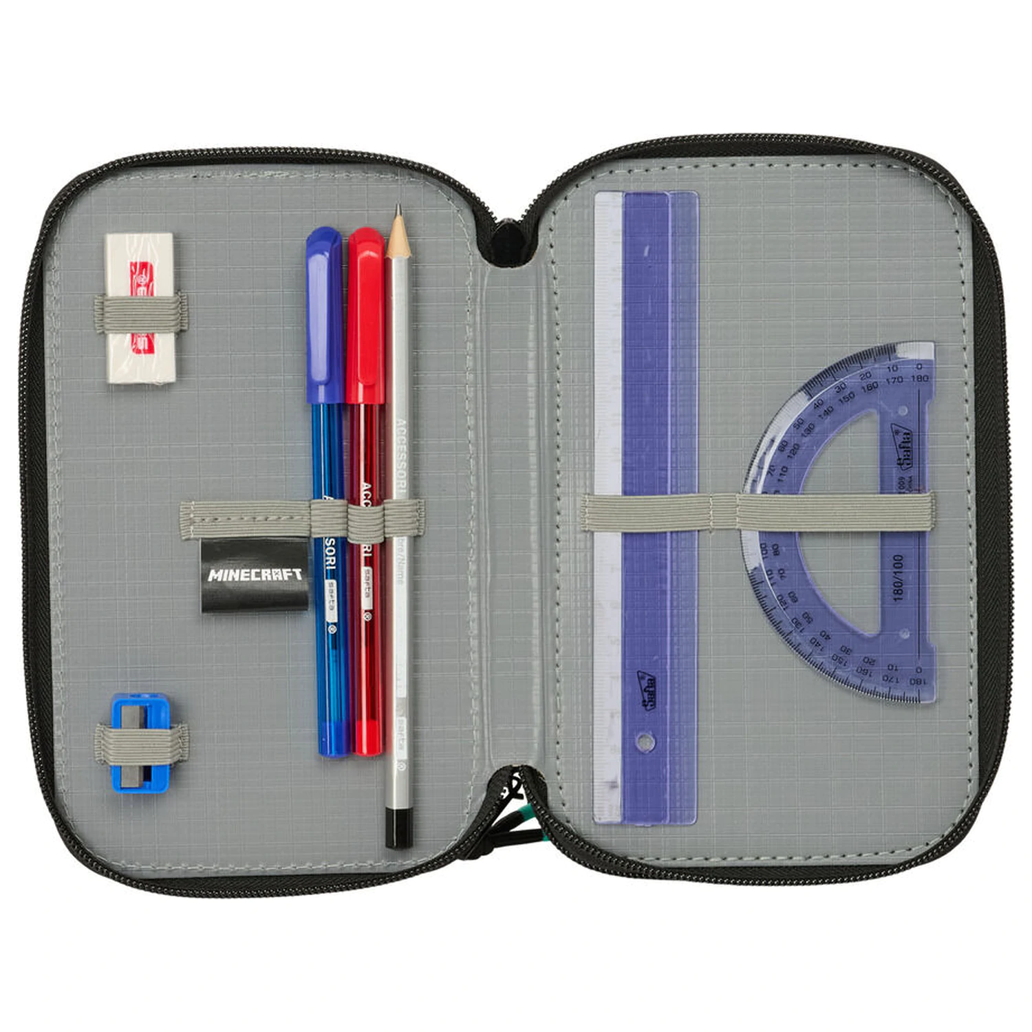 Minecraft Screen trojitý penál na tužky 37 kusů fotografii produktu