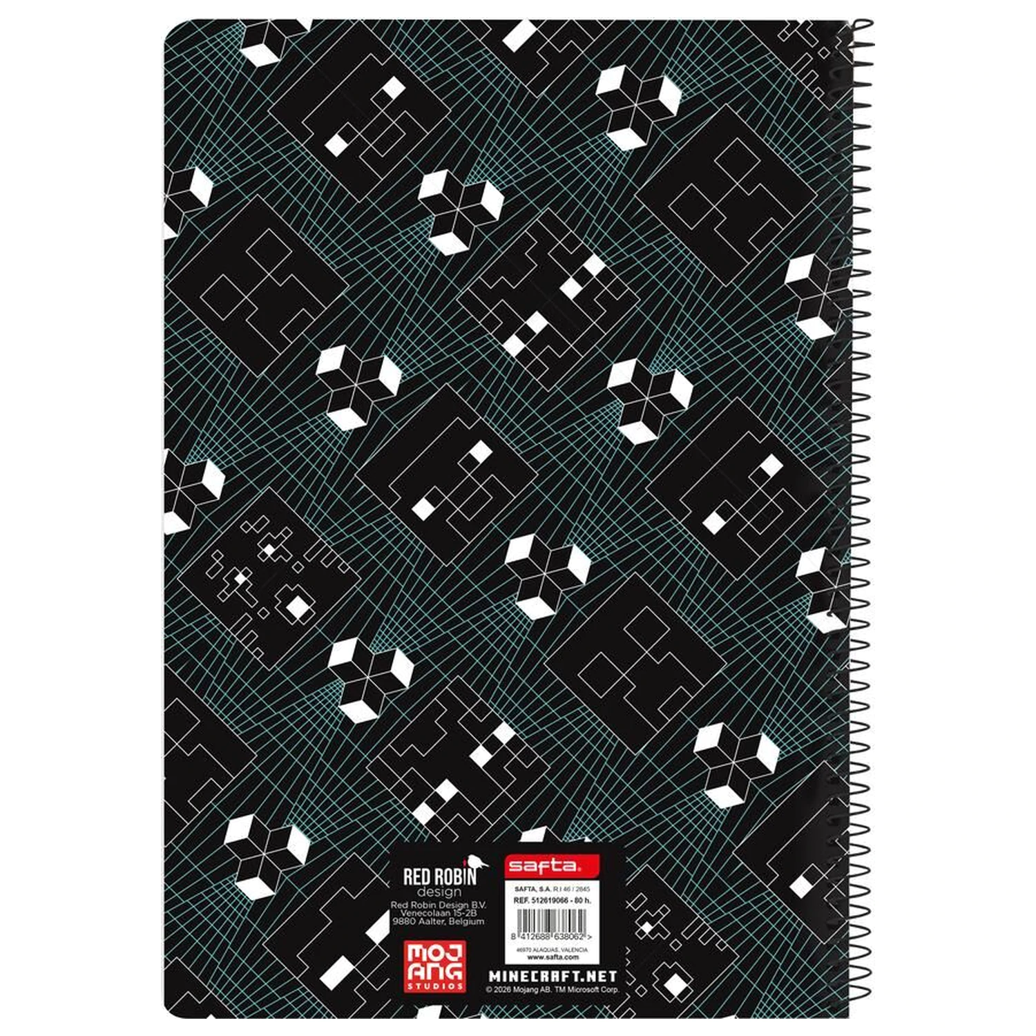 Minecraft Screen assorted A4 zápisník fotografii produktu