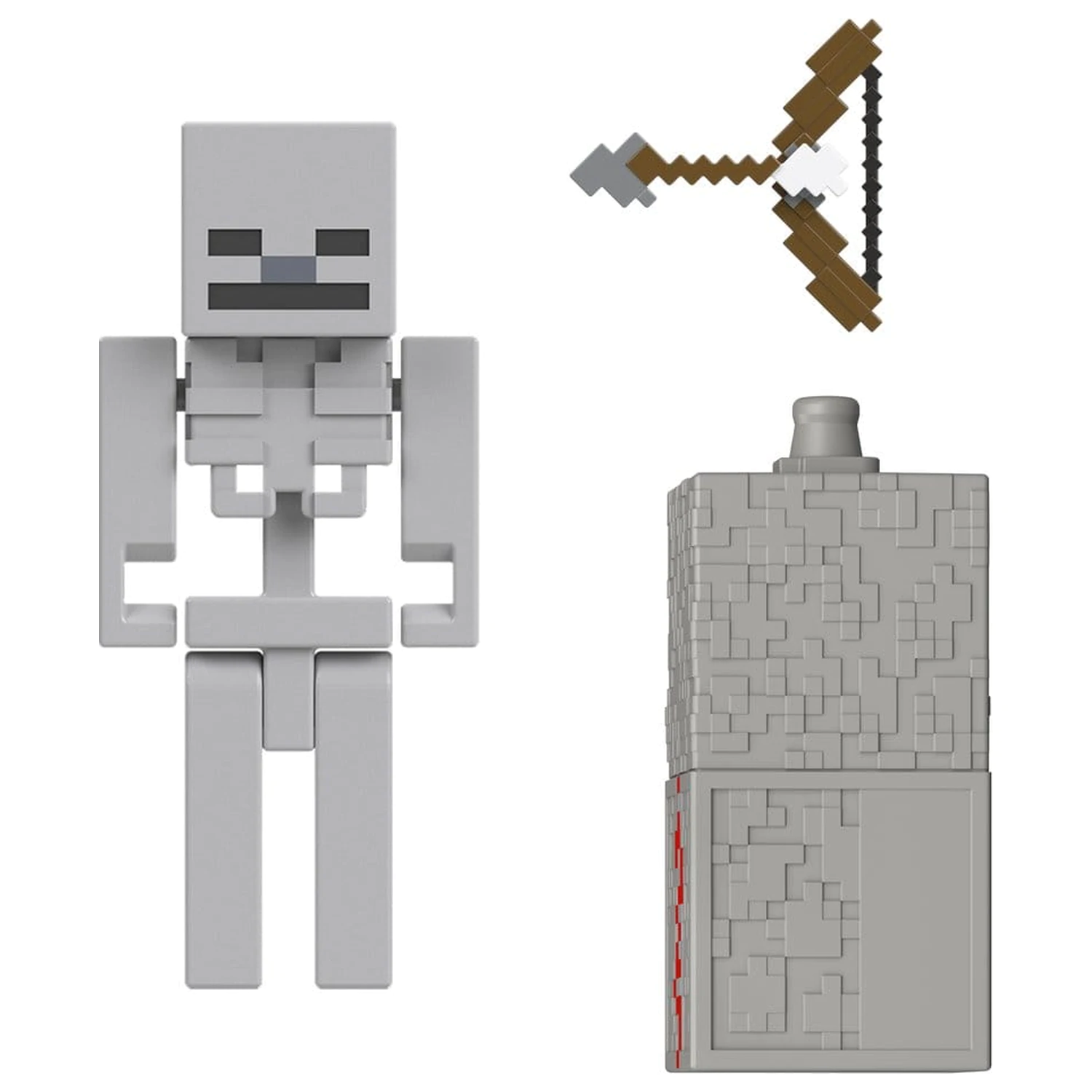 Minecraft akční figurka Skeleton 8 cm fotografii produktu