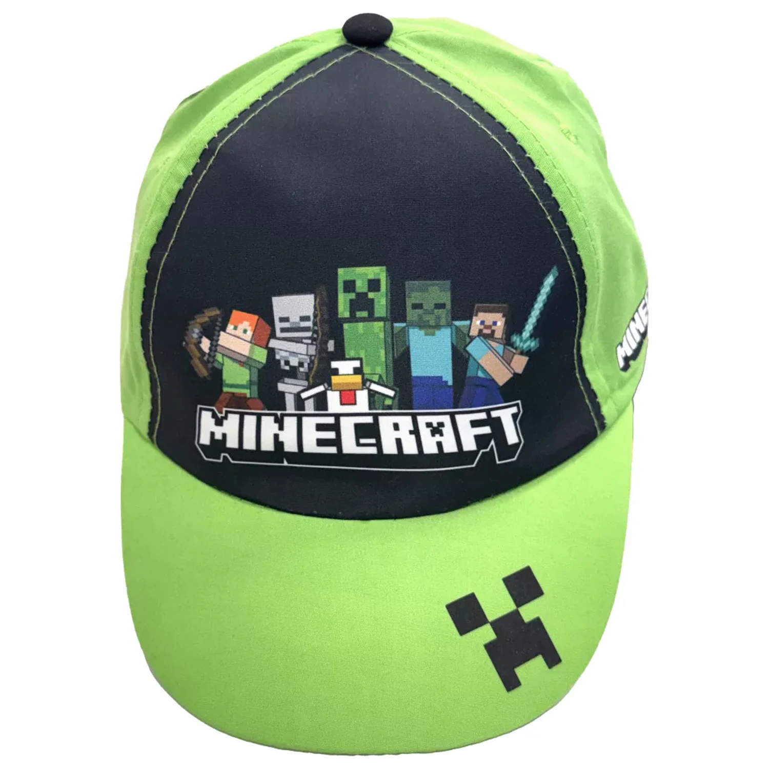 Minecraft Squad Style dětská baseballová čepice 55 cm fotografii produktu