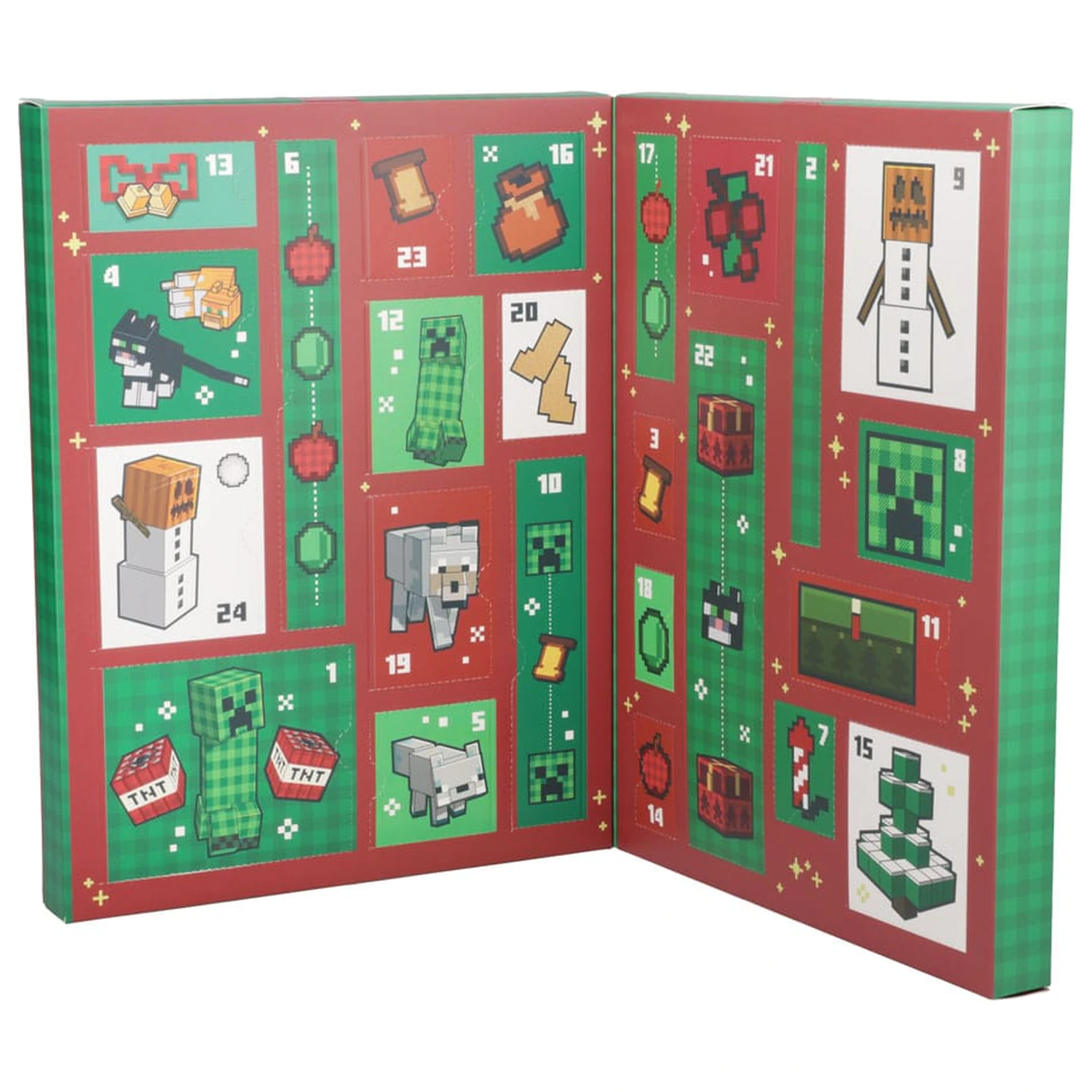 Minecraft Advent Calendar Papírnictví 24 denní fotografii produktu
