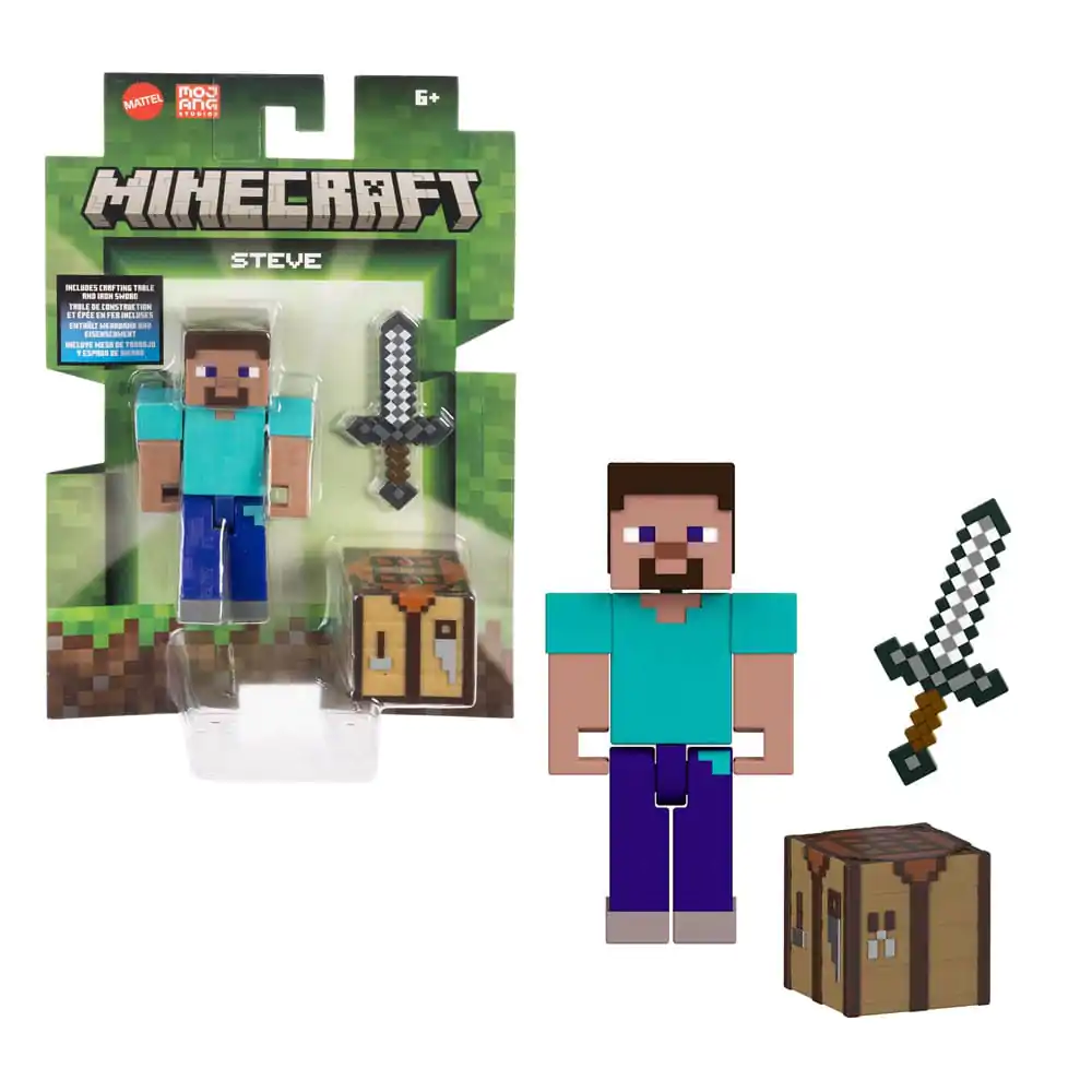 Minecraft Akční figurka Steve 8 cm fotografii produktu