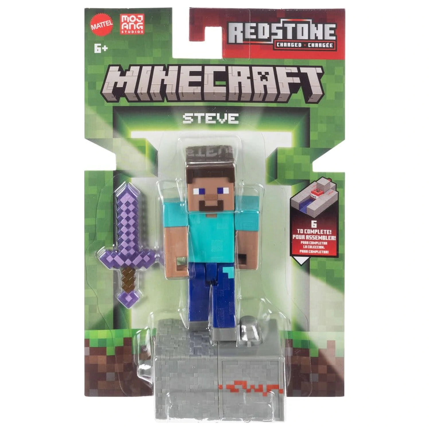Minecraft Akční figurka Steve 8 cm fotografii produktu