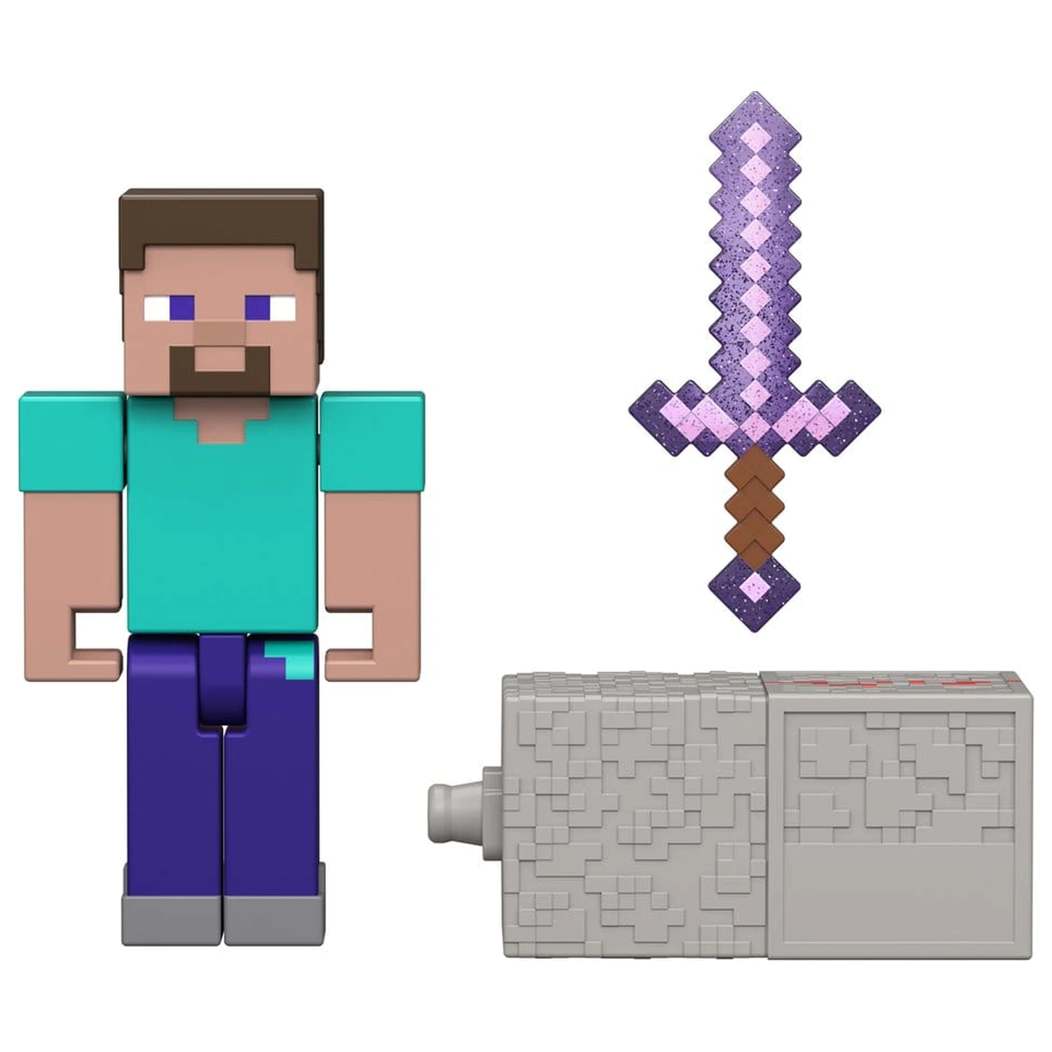 Minecraft Akční figurka Steve 8 cm fotografii produktu