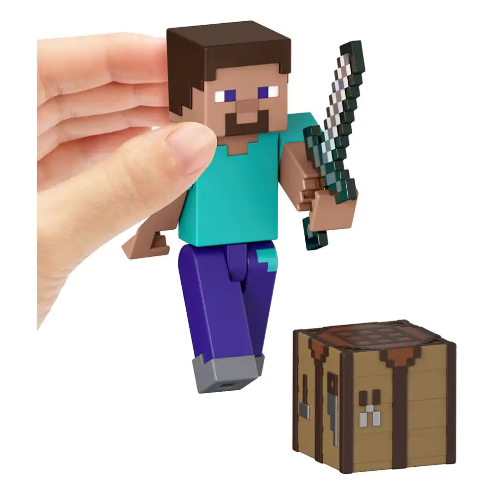 Minecraft Akční figurka Steve 8 cm fotografii produktu