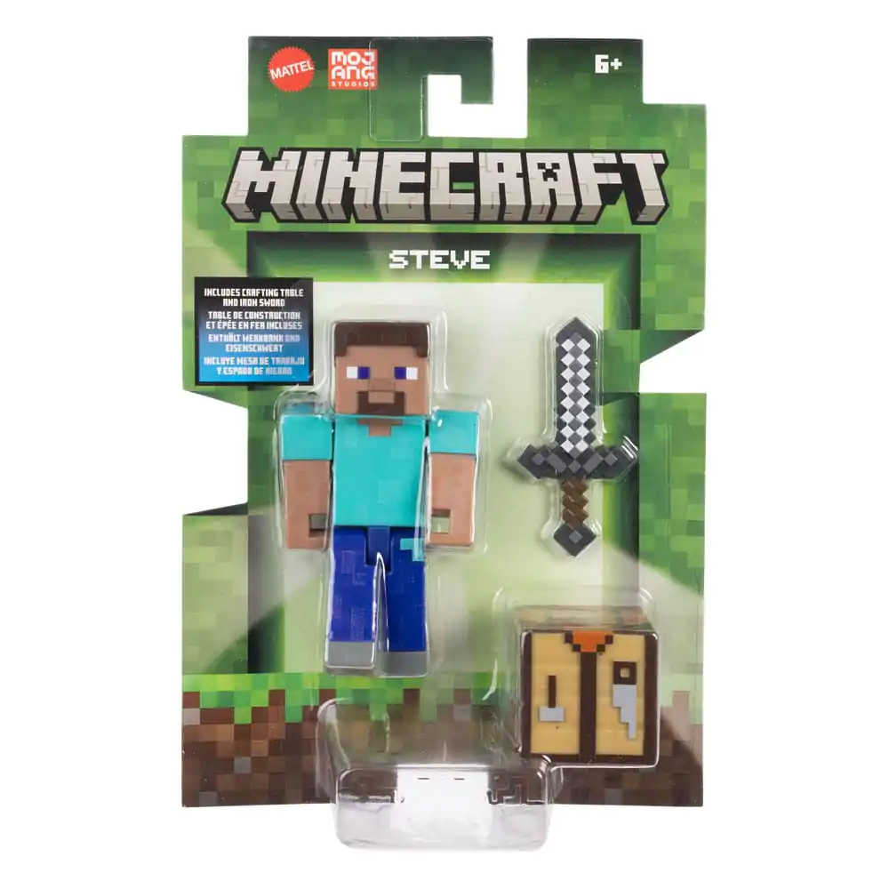 Minecraft Akční figurka Steve 8 cm fotografii produktu