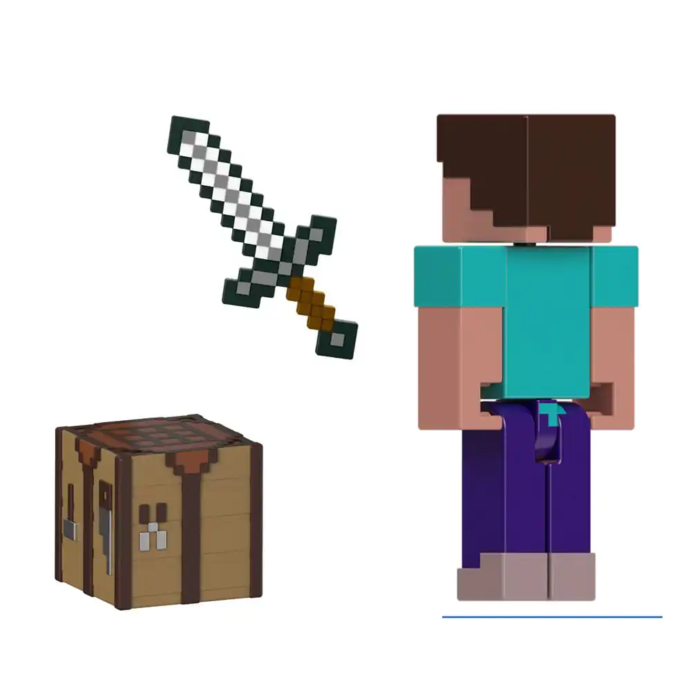 Minecraft Akční figurka Steve 8 cm fotografii produktu