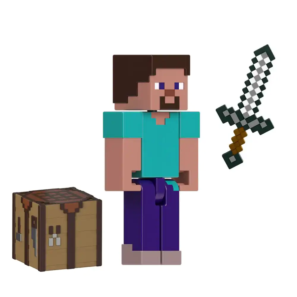 Minecraft Akční figurka Steve 8 cm fotografii produktu