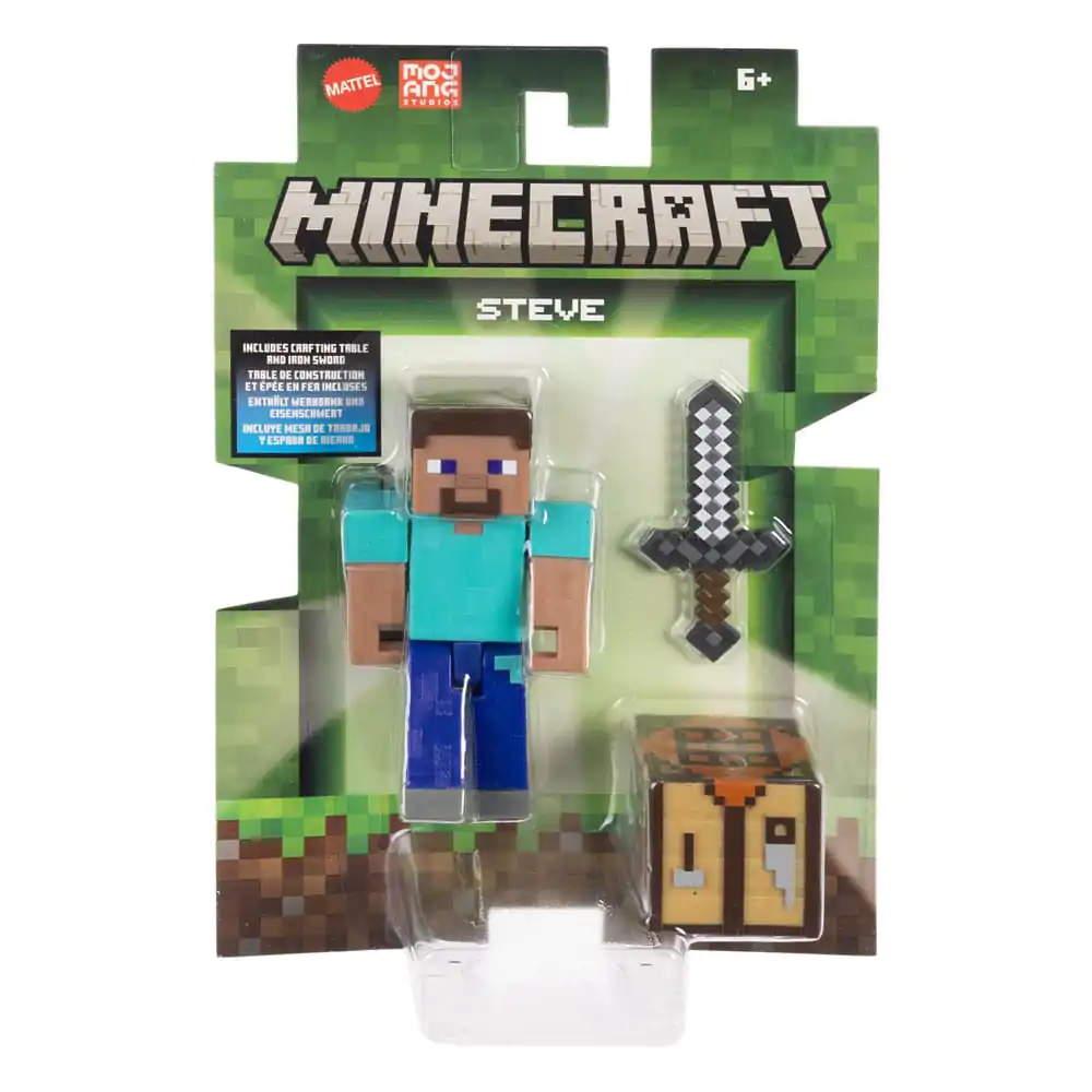 Minecraft Akční figurka Steve 8 cm fotografii produktu