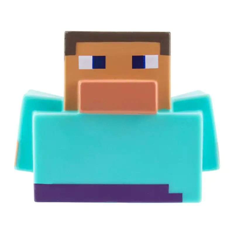 Minecraft Káčátko do vany Steve 6 cm fotografii produktu