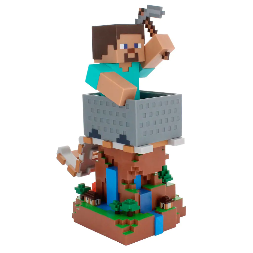 Minecraft Steve upínací držák Cable guy 20 cm fotografii produktu