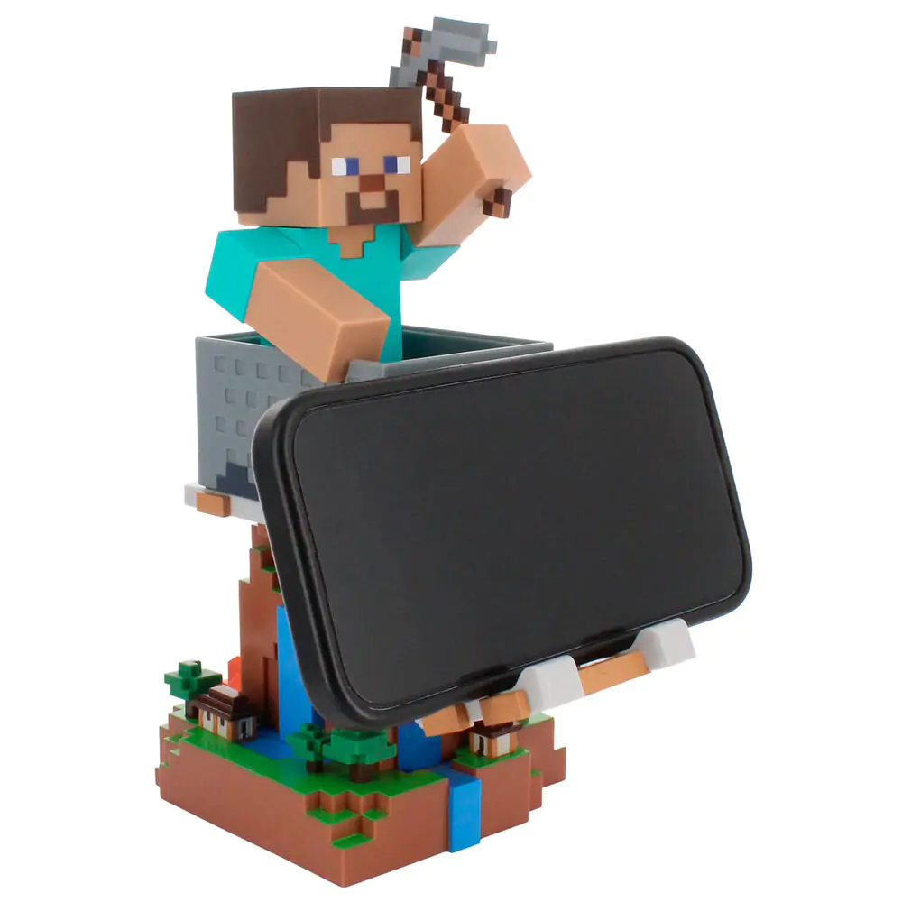 Minecraft Steve upínací držák Cable guy 20 cm fotografii produktu