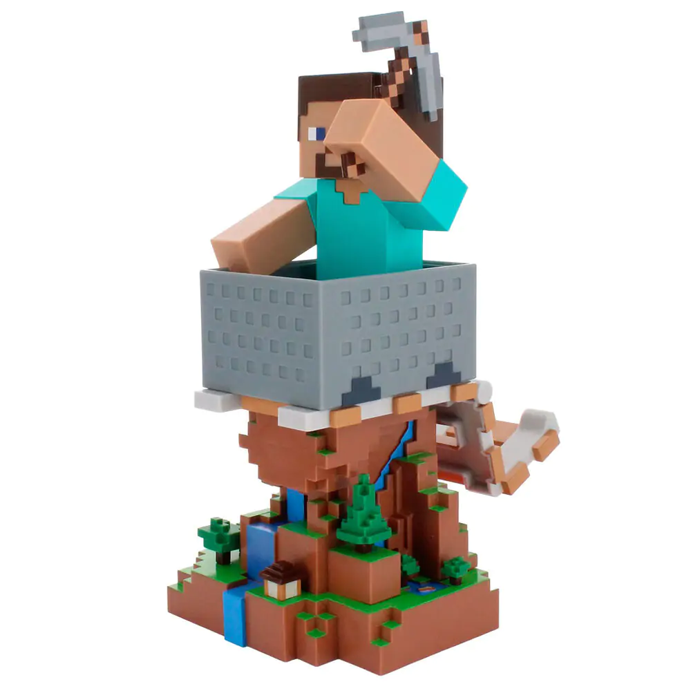 Minecraft Steve upínací držák Cable guy 20 cm fotografii produktu