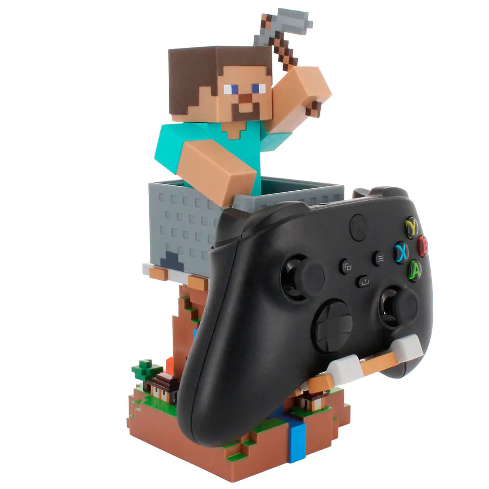 Minecraft Steve upínací držák Cable guy 20 cm fotografii produktu