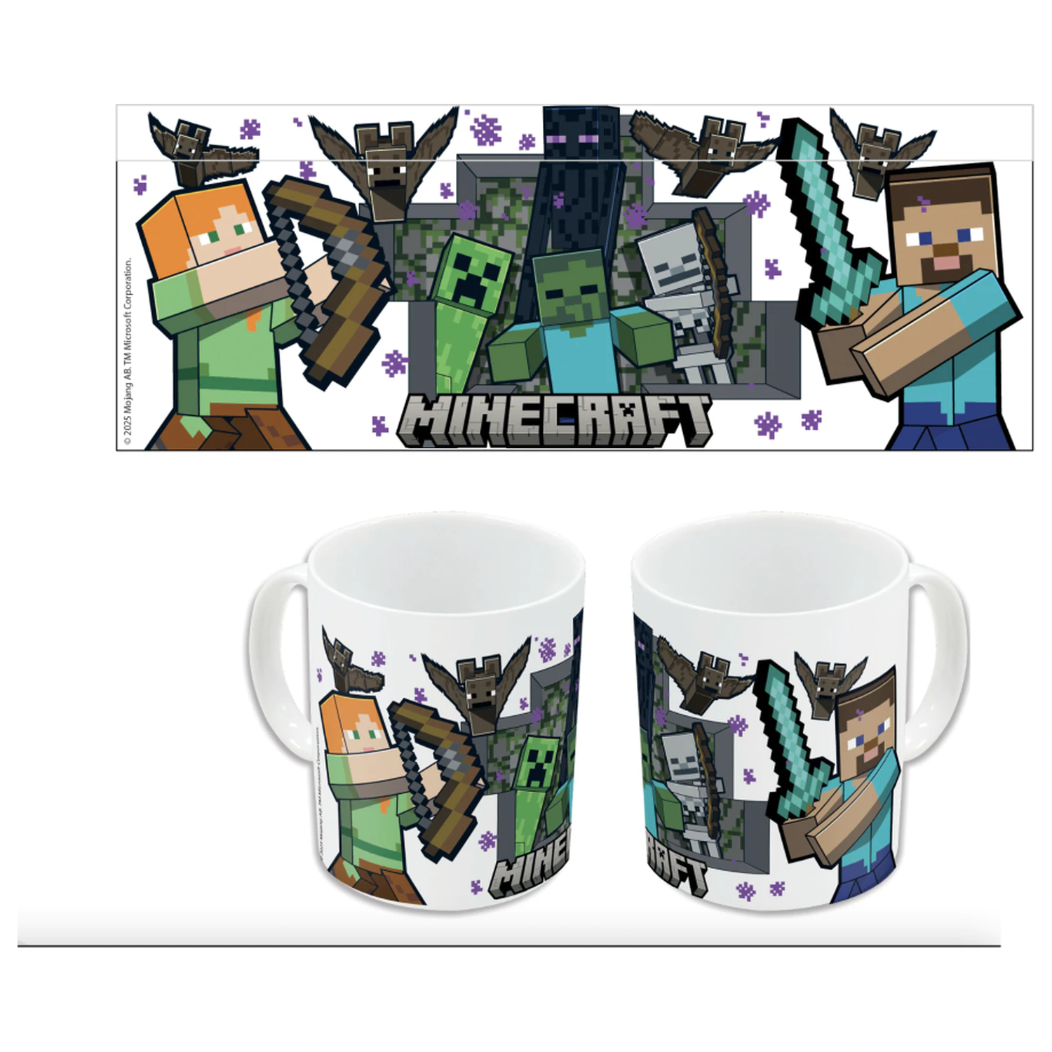 Minecraft Survival Mode keramický hrnek 325ml fotografii produktu
