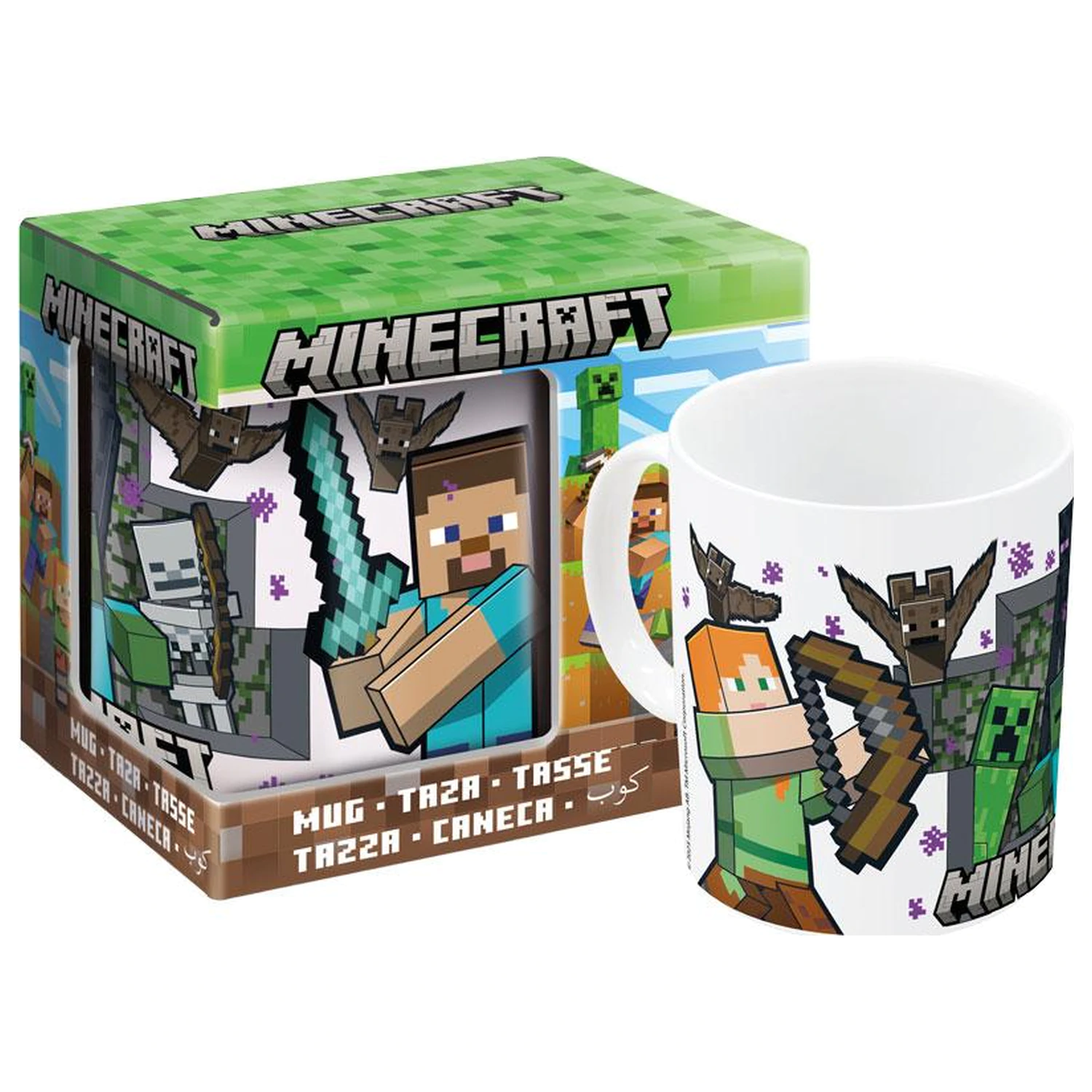 Minecraft Survival Mode keramický hrnek 325ml fotografii produktu