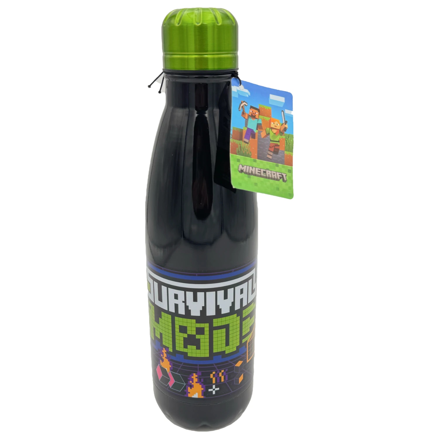 Minecraft Survival Mode láhev z nerezové oceli fotografii produktu