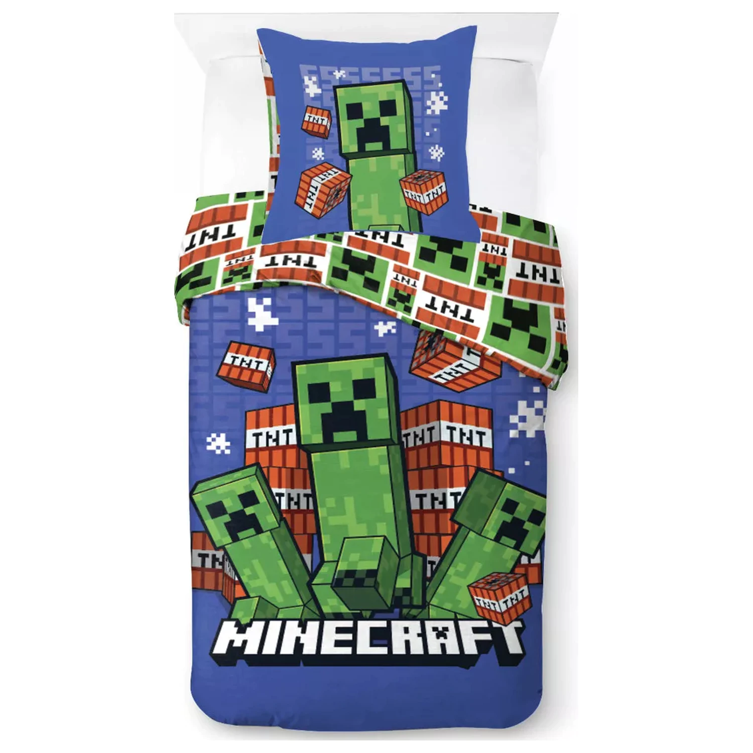 Minecraft Survive the Spiral povlak na přikrývku fotografii produktu