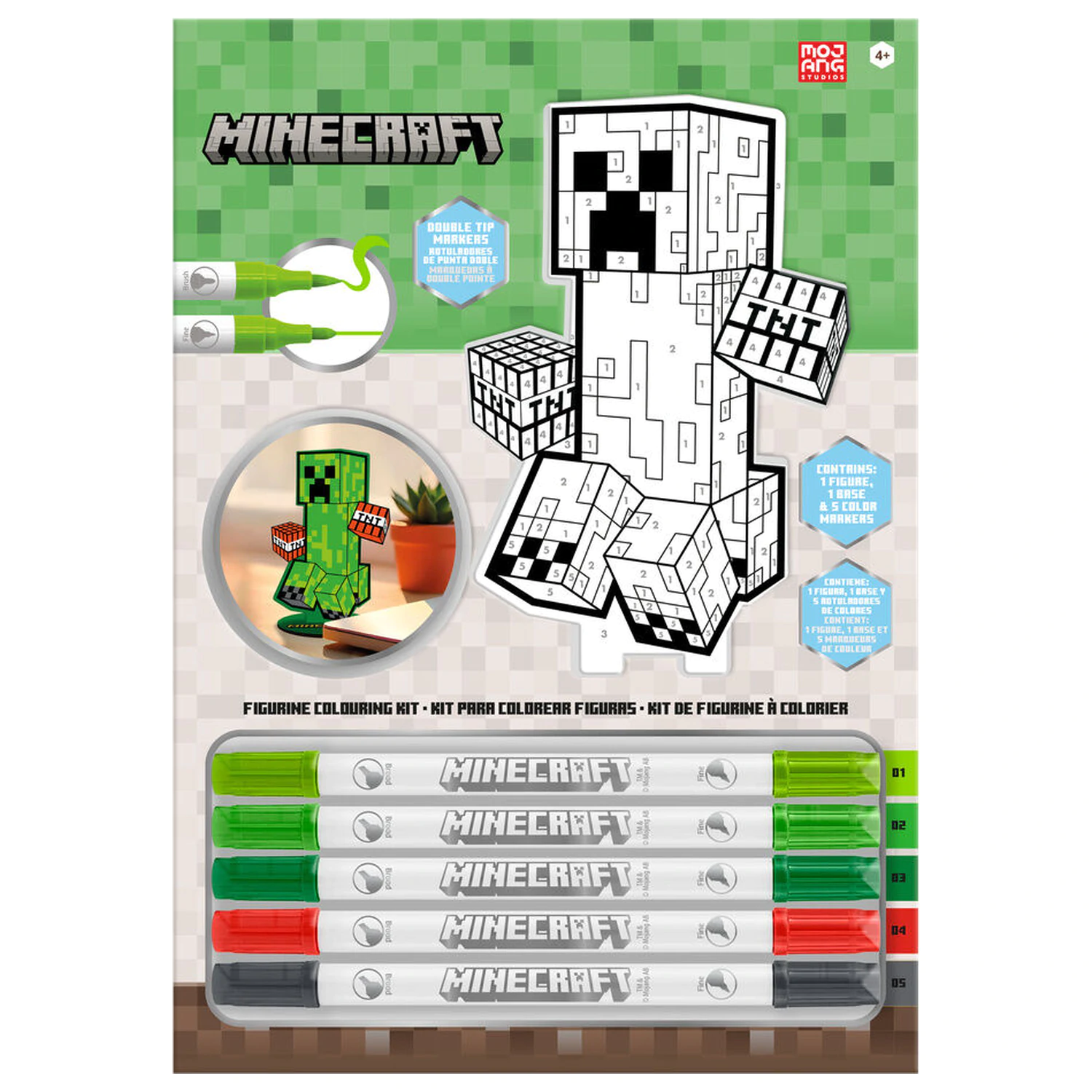 Minecraft omalovánková sada fotografii produktu