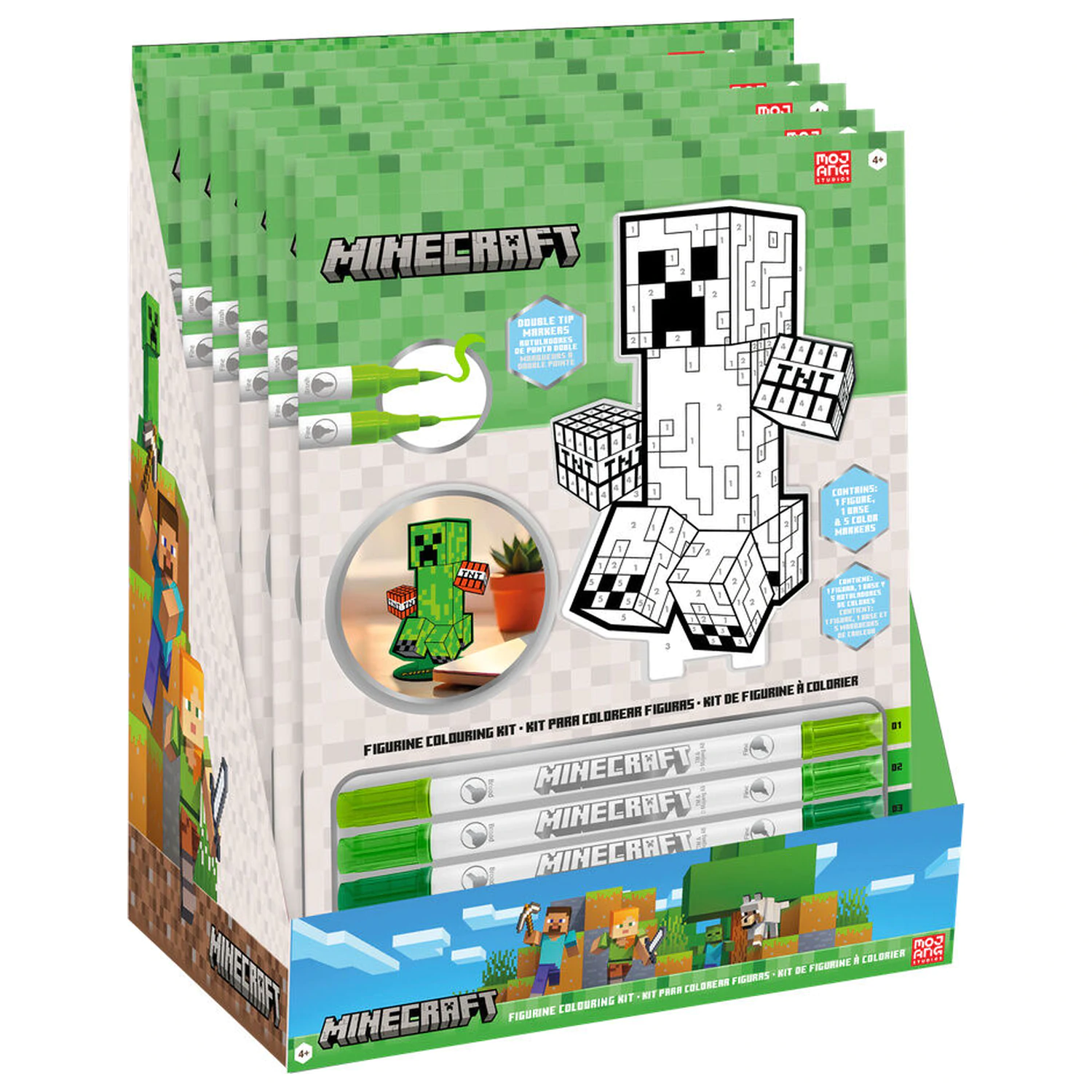 Minecraft omalovánková sada fotografii produktu