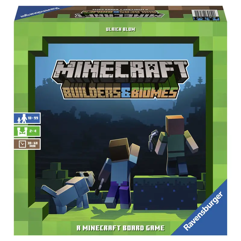 Minecraft Board Game Builders & Biomes anglická verze fotografii produktu