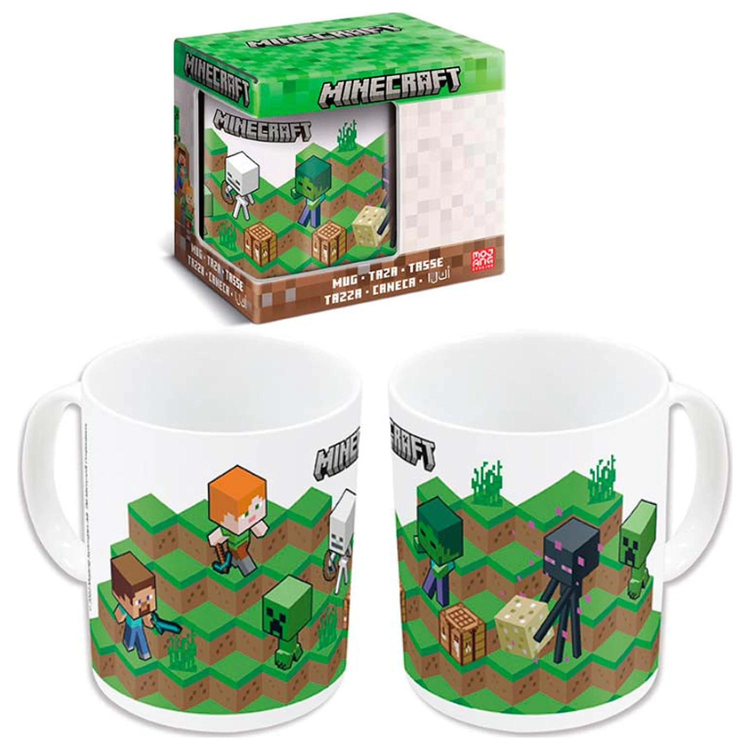 Minecraft TNT Boom hrnek fotografii produktu