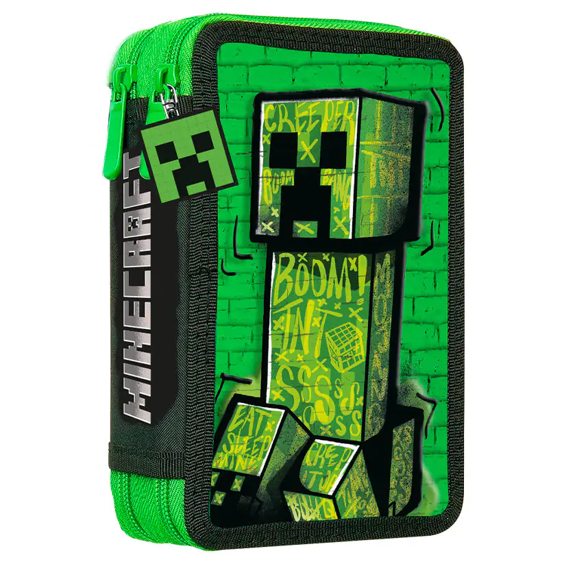 Minecraft dvojité pouzdro na tužky fotografii produktu