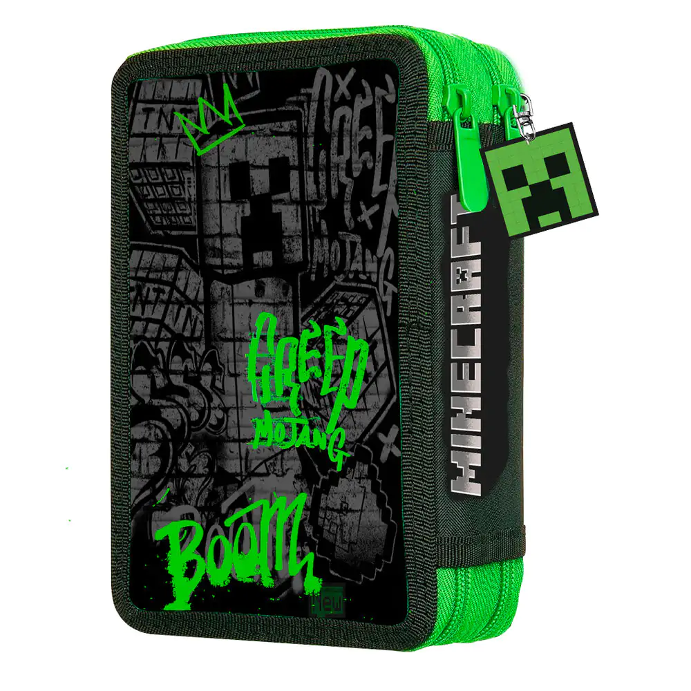 Minecraft dvojité pouzdro na tužky fotografii produktu